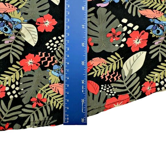 Her Universe 2X Disney Button Up Midi Dress Lilo & Stitch Hawaiian Floral Dress - Picture 9 of 9